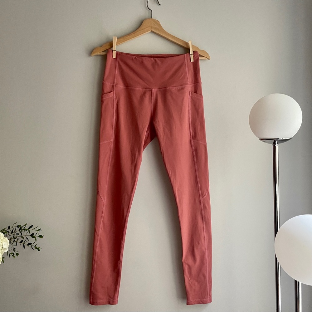 Senita Dusty Rose Pink Leggings M